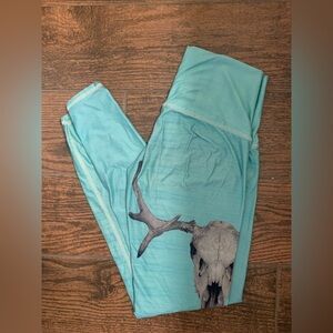 Deer skull Teeki hot pants leggings 🦌